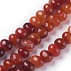 Dyed Natural Banded Agate Beads Strands(G-F595-E03)-1