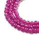 perles de corindon rouge naturel / rubis(G-L591-A01-01)-3