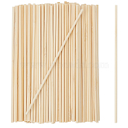 Round Bamboo Sticks, Dowel Rods, for Children Toy Building Model Material Supplies, PapayaWhip, 20x0.3cm(WOOD-WH0030-83B)