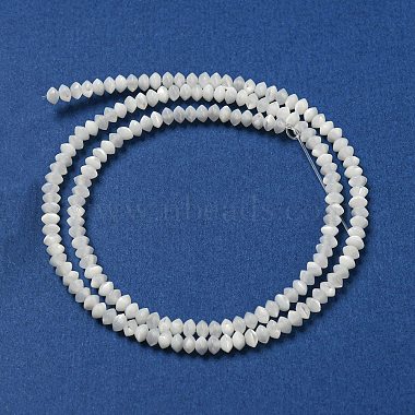 Natural Trochus Shell Rondelle Beads Strands(SSHEL-H072-01B)-3