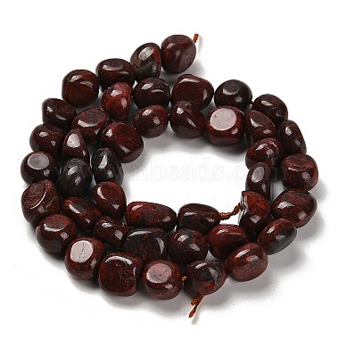 Natural Brecciated Jasper Beads Strands(G-P497-01E-92)-3