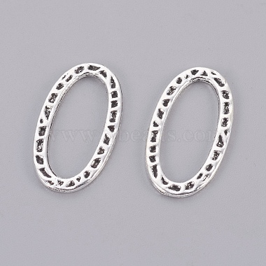 Alloy Oval Linking Rings(TIBE-2828-AS-NR)-2