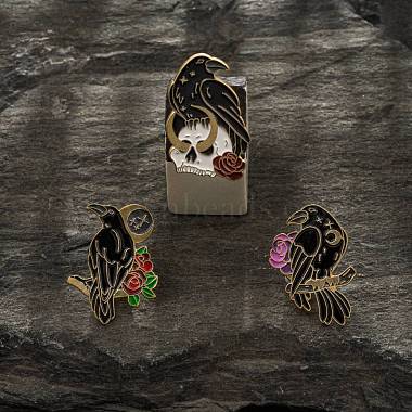 3Pcs 3 Style Creative Zinc Alloy Brooches(JEWB-LS0001-40)-4