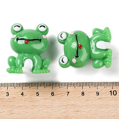 figuras de ranas lindas de resina 3d de dibujos animados(RESI-Z024-01E)-3