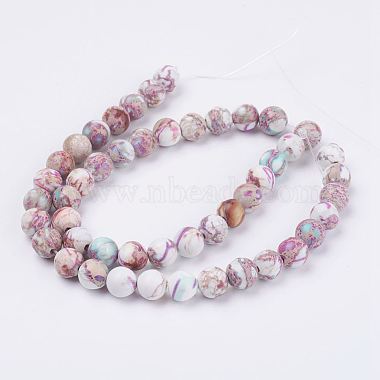 Natural Imperial Jasper Beads Strands(G-E358-8m-01)-6
