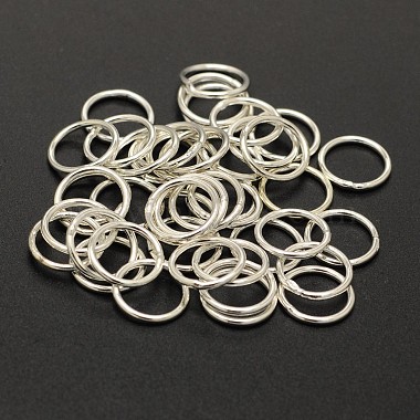 Silver Ring Brass Closed Jump Rings