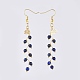 Natural Lapis Lazuli Dangle Earrings(EJEW-JE03634-03)-2
