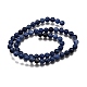 природный содалит бисер нитей(G-E110-4mm-3)-3