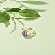 Natural Amethyst Wire Wrapped Finger Ring(RJEW-TA00022-02)-6