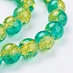 Spray Painted Crackle Glass Beads Strands(CCG-Q002-10mm-07)-3