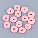 Flat Round Handmade Polymer Clay Bead Spacers(X-CLAY-R067-3.0mm-18)-2
