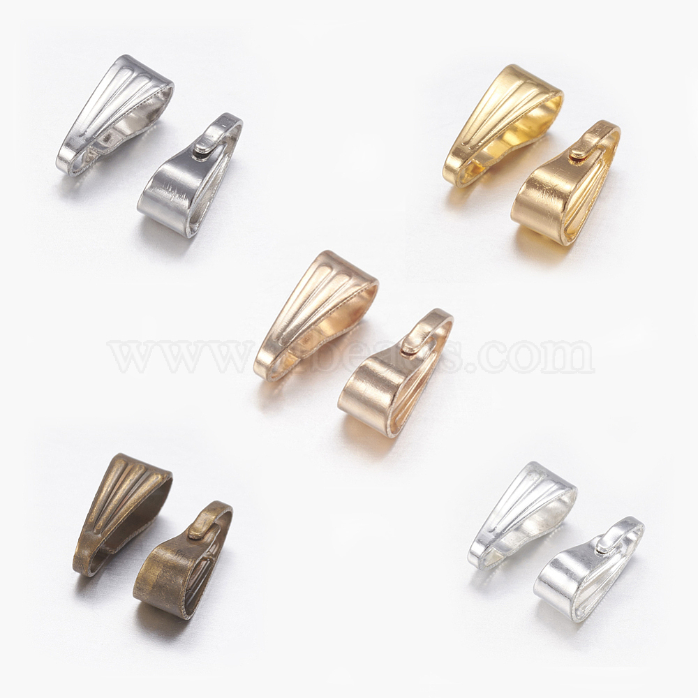 200 Bronze Tone Bicone Spacer Beads 5x4mm