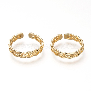 Brass Cuff Rings(X-RJEW-P018-15G)-2