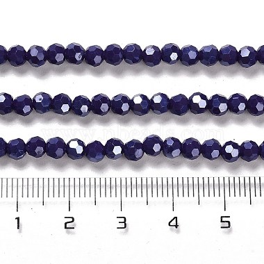 plaquer des brins de perles de verre opaques(EGLA-A035-P4mm-A09)-4