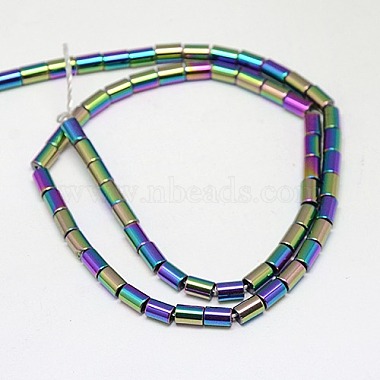 Electroplate Non-magnetic Synthetic Hematite Beads Strands(G-J162-B-08)-2