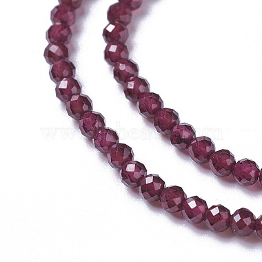 Natural Garnet Beads Strands(G-F596-03-2mm)-3