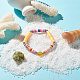 Handmade Polymer Clay Heishi Beads Stretch Bracelet(BJEW-JB07372-02)-2