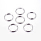 304 Surgical Stainless Steel Split Key Rings(X-J0RBB011)-1