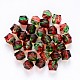 Two Tone Transparent Spray Painted Acrylic Beads(ACRP-T005-26G)-1