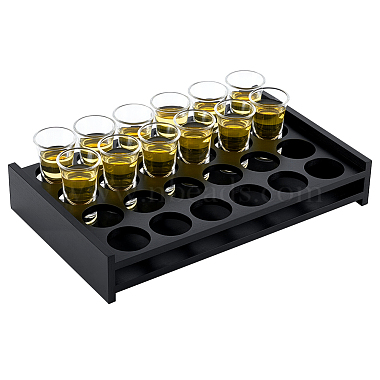 1Pc Bamboo Wine Glass Display Stands(ODIS-PB0001-03)-1
