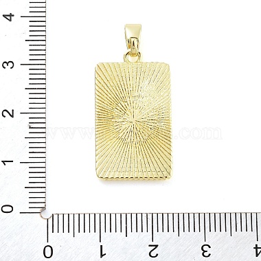 Rack Plating Brass Micro Pave Clear Cubic Zirconia Pendants(KK-S371-02G-08)-3