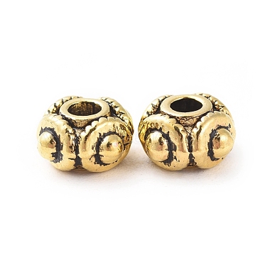 Tibetan Antique Golden Metal Beads(GLF1244Y-NF)-2
