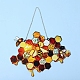 décorations pendantes en nid d'abeille en acrylique(WG75478-02)-1