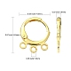 20Pcs 2 Colors Brass Leverback Earring Findings(KK-CJ0002-06)-2