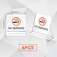 Прозрачные акриловые таблички на стол для некурящих(AJEW-WH0401-80)-2