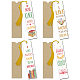 4 Sets Acrylic Bookmark Pendants for Teachers' Day(DIY-GL0004-27B)-1
