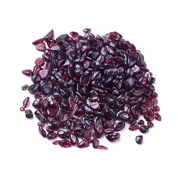 Natural Garnet Beads, Undrilled, Chips, 5~9x3~6x2~4mm, about 100g/bag