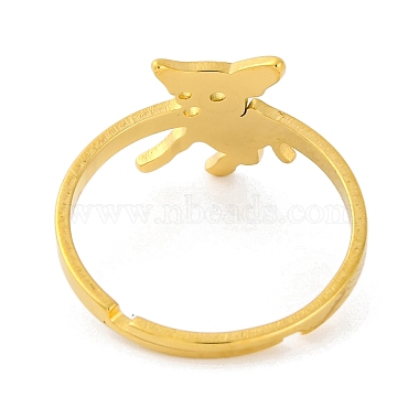 201 Stainless Steel Adjustable Ring for Women(RJEW-D082-03D)-3