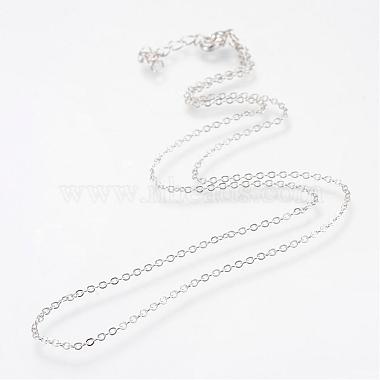 Iron Cable Chains Necklace Making(MAK-R016-45cm-P)-2