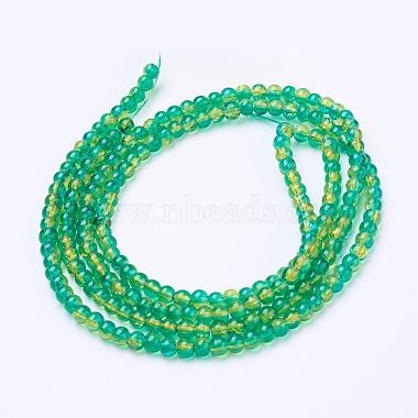 Spray Painted Crackle Glass Beads Strands(CCG-Q002-4mm-07)-3