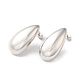 Brass Teardrop Stud Earrings for Women(EJEW-Q024-08P)-1