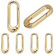 6Pcs Brass Spring Gate Rings(KK-SC0003-85)-1
