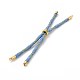Nylon Cord Silder Bracelets(MAK-C003-03G-19)-1