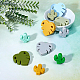 10Pcs 10 Style Silicone Beads(SIL-SC0001-05)-4