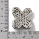 Rack Plating Brass Micro Pave Clear Cubic Zirconia Pendants(ZIRC-U002-P-X)-3