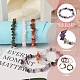 5Pcs 5 Style Natural Mixed Stone Chip Beads Stretch Bracelets for Women(BJEW-FW0001-03)-4