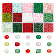 15 Farben Glas Rocailles(SEED-HY0001-15B)-1