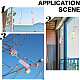 BENECREAT 4Pcs 4 Style Japanese Wind Chimes(DJEW-BC0001-08)-7