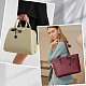 1Pc PU Leather with Alloy Keychains(KEYC-SP0001-41A)-5