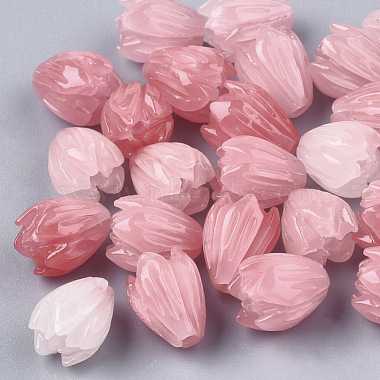 9mm LightCoral Synthetic Coral Beads