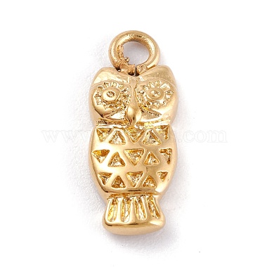 Golden Owl Stainless Steel Pendants
