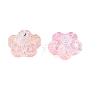 Perles de verre peintes par pulv&eacute;risation transparent(GLAA-N035-029-G03)-3