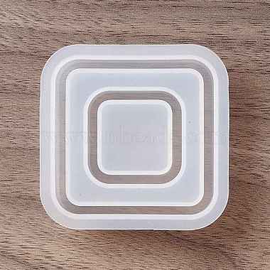 Moldes de silicona aptos para uso alimentario con forma de cuadrado doble diy(SIMO-D001-12)-2