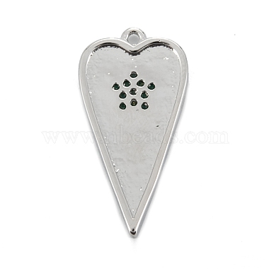 Pendentifs en laiton zircon cubique transparent(KK-K255-07P)-4