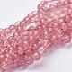 Cherry Quartz Glass Beads Strands(Z0ND1012)-1