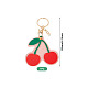 1Pc PU Leather Alloy Keychains(KEYC-TA0001-44)-3
